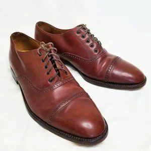 Armani Collezioni Men Brown Testa Moro Cap Toe Derby Armani Collezioni | Shoes | Armani Collezioni Men Brown  main image 4